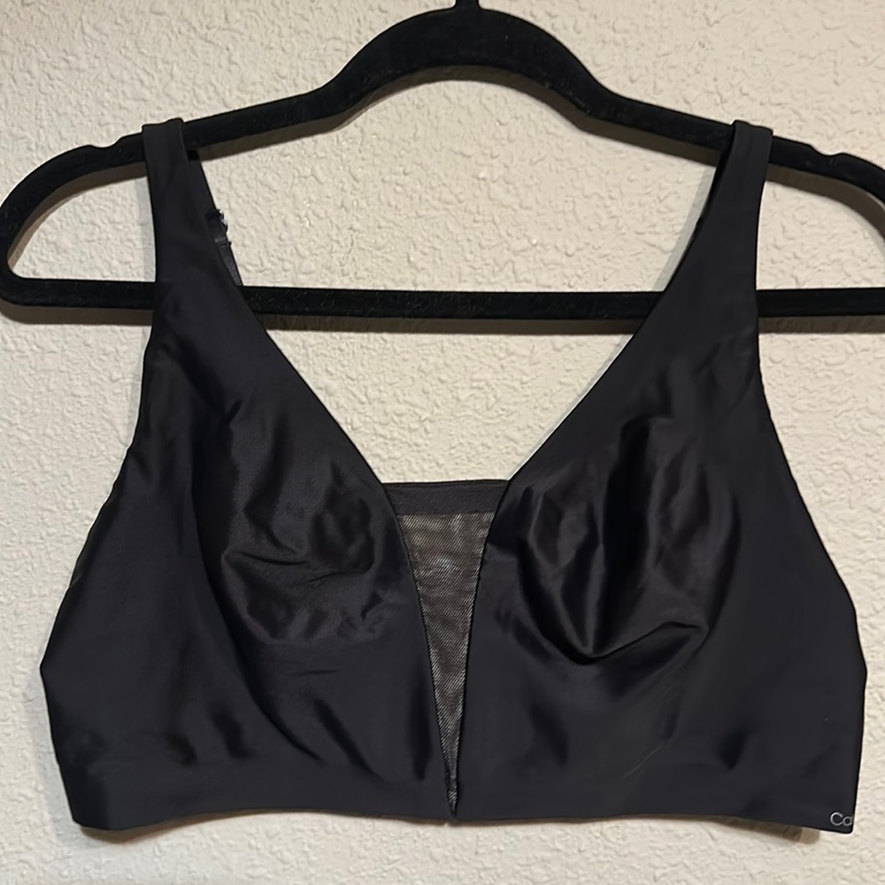 Calvin Klein mesh wireless bra